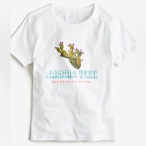 NWT J. Crew x National Park Foundation Joshua Tree T-Shirt Size Extra Small